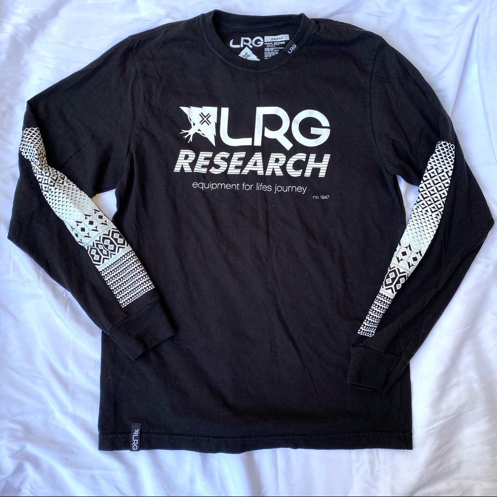 NWOT Black LRG Long Sleeve Tee S